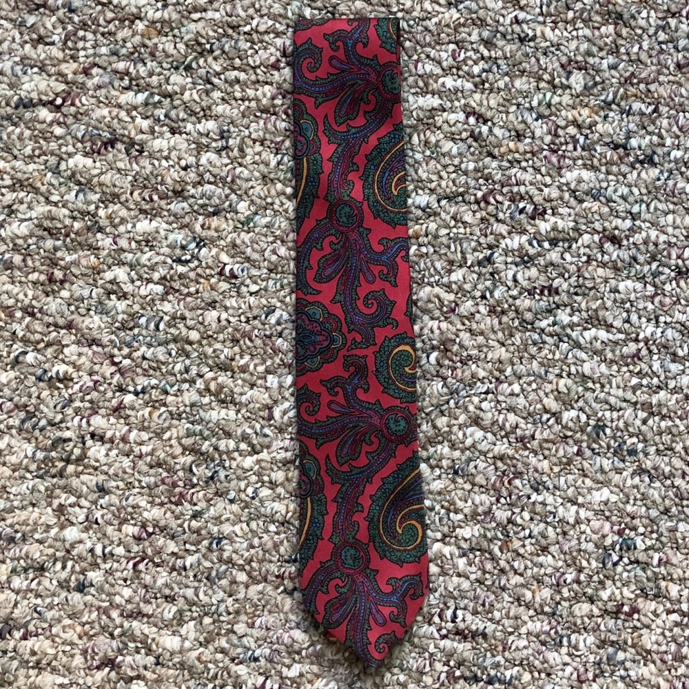 Retro Polo Ralph Lauren Paisley Tie